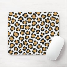 Motif à effet de fourrure Simulé Leopard tendance
