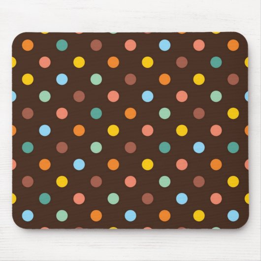 Tapis De Souris Motif à pois (Devant)