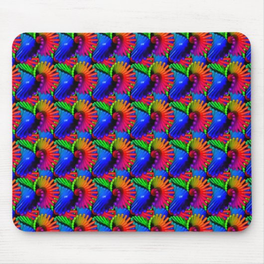 Tapis De Souris Motif Abstrait (Devant)