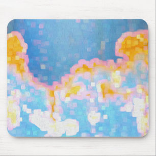 Tapis De Souris Motif Abstrait aux couleurs vives