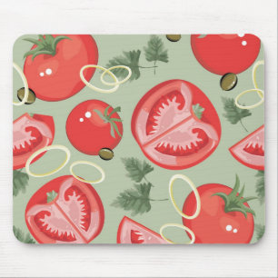 Tapis De Souris Motif abstrait avec la tomate