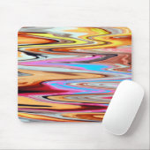 Tapis De Souris Motif abstrait coloré (Avec souris)