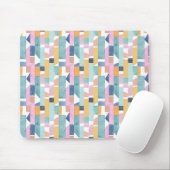 Tapis De Souris Motif abstrait de forme d'aquarelle (Avec souris)