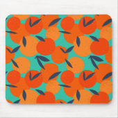 Tapis De Souris Motif Abstrait de fruits orange (Devant)