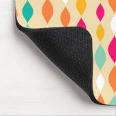 Tapis De Souris motif abstrait de style rétro (Coin)