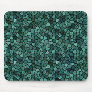 Tapis De Souris Motif abstrait de texture de croûte de mosaïque oc