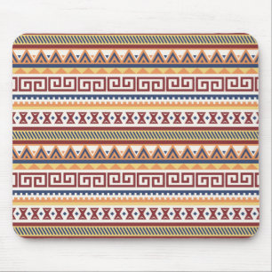 Tapis De Souris Motif Abstrait de Tribal Aztec