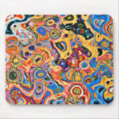 Tapis De Souris Motif Abstrait dynamique et dynamique (Devant)