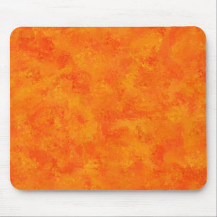 Tapis De Souris Motif Abstrait Orange
