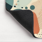 Tapis De Souris Motif Abstrait sans fil minimal - géométrique (5) (Coin)