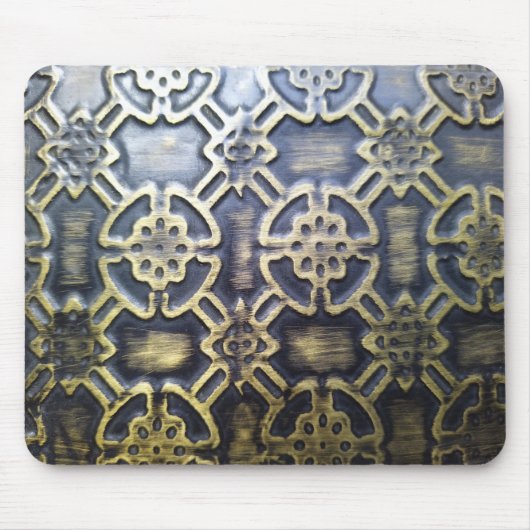 Tapis De Souris motif africain en tissu boueux (Devant)