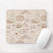 Tapis De Souris Motif alimentaire 3 (Avec souris)