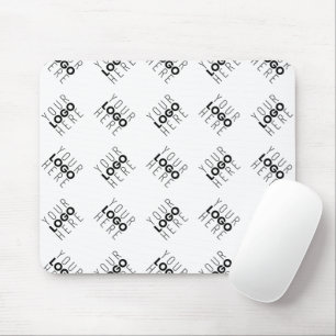 Tapis De Souris Motif alterné de logo ou d'image d'entreprise Bl