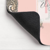 Tapis De Souris Motif animal chic et branché Leopard (Coin)