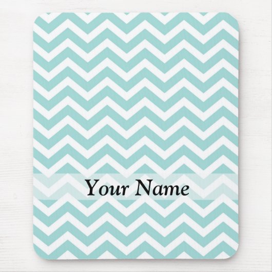 Tapis De Souris Motif Aqua chevron (Devant)
