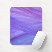 Tapis De Souris Motif aquarelle abstrait violet (Avec souris)