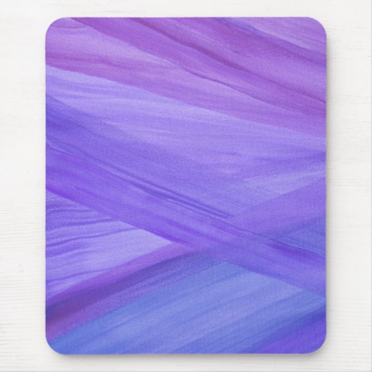 Tapis De Souris Motif aquarelle abstrait violet (Devant)