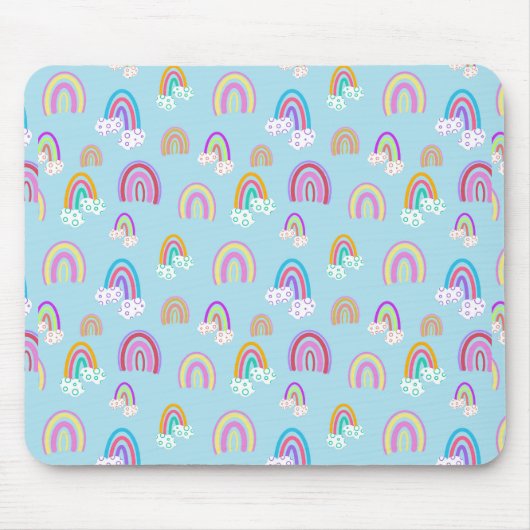 Tapis De Souris Motif arc-en-ciel (Devant)