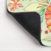 Tapis De Souris Motif avec des asters (Coin)