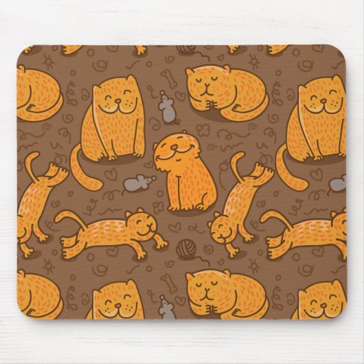 Tapis De Souris Motif avec des chats (Devant)
