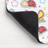 Tapis De Souris motif avec des insectes (Coin)