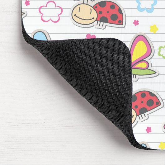 Tapis De Souris motif avec des insectes (Coin)