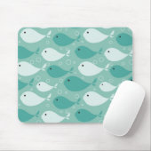 Tapis De Souris motif avec des poissons (Avec souris)