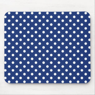 Tapis De Souris Motif avec le pois blanc