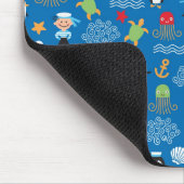 Tapis De Souris motif avec le thème de mer (Coin)