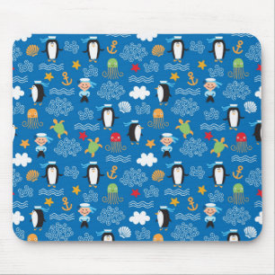 Tapis De Souris motif avec le thème de mer