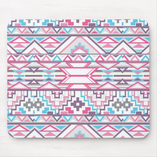 Tapis De Souris Motif aztèque géométrique abstrait 3 (Devant)
