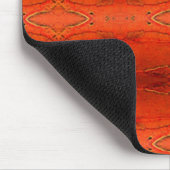 Tapis De Souris Motif aztèque orange (Coin)