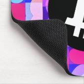 Tapis De Souris Motif Bitcoin coloré (Coin)