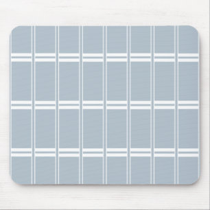 Tapis De Souris Motif blanc et gris