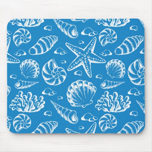 Tapis De Souris Motif Blue Beach (Devant)