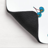 Tapis De Souris Motif Blue Cherry (Coin)