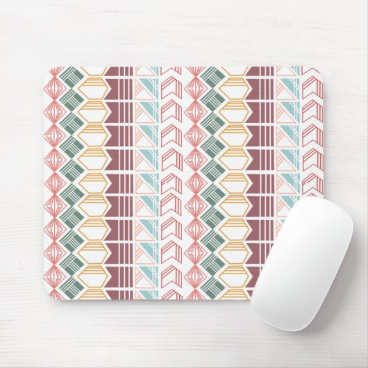 Tapis De Souris Motif Boho (Avec souris)