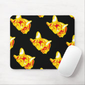 Tapis De Souris Motif Bouledogue (Avec souris)