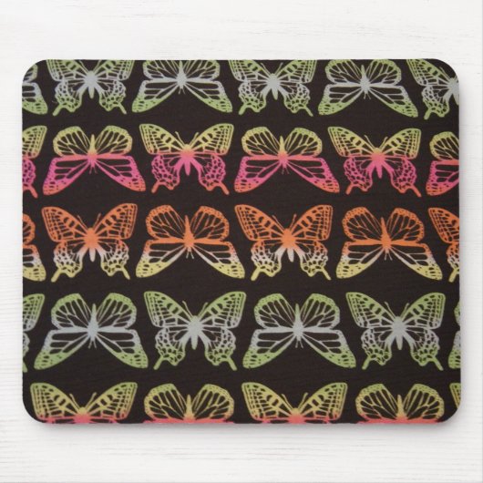 TAPIS DE SOURIS MOTIF BUTTERFLY (Devant)