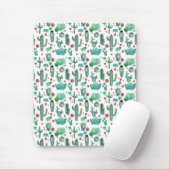 Tapis De Souris motif cactus et ladybug - (Avec souris)
