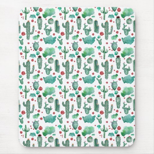 Tapis De Souris motif cactus et ladybug - (Devant)