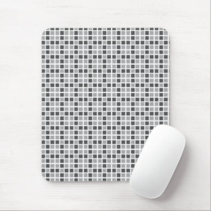 Tapis De Souris Motif Carré gris