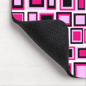 Tapis de souris motif carrés abstrait (Coin)