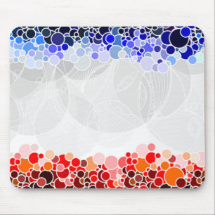TAPIS DE SOURIS MOTIF CERCLES