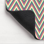 Tapis De Souris Motif Chevron Rétro Cool (Coin)