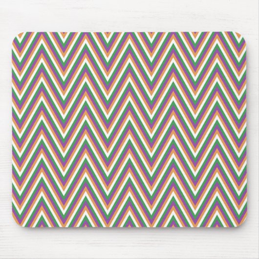 Tapis De Souris Motif Chevron Rétro Cool (Devant)