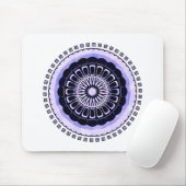 Tapis De Souris motif circulaire design mandala (Avec souris)