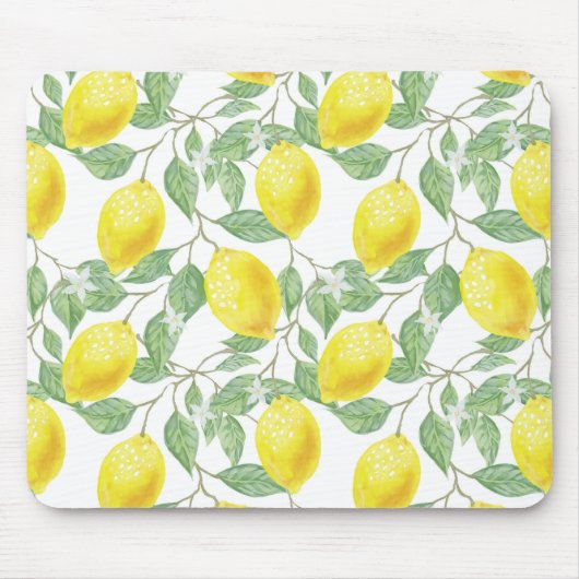 Tapis De Souris Motif citron (Devant)