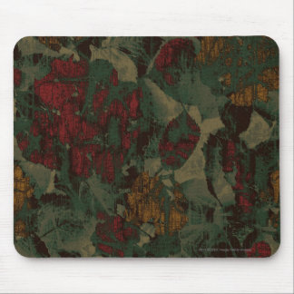 Tapis De Souris Motif coloré de camouflage de fleur