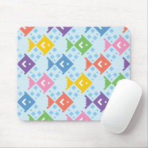 Tapis De Souris Motif coloré de poissons de l'océan